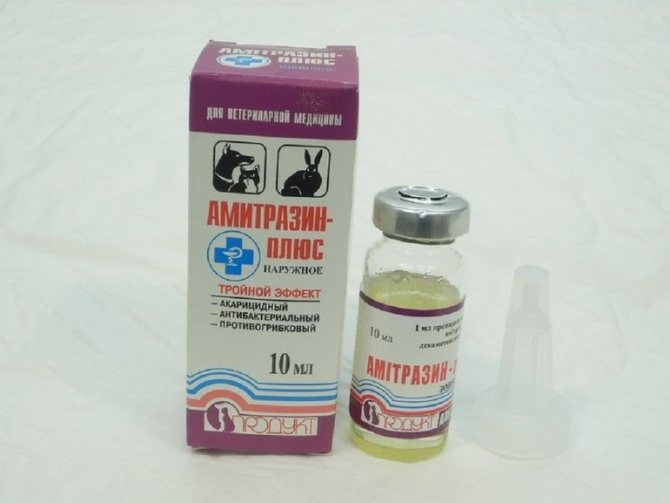 Амитразин для кошек