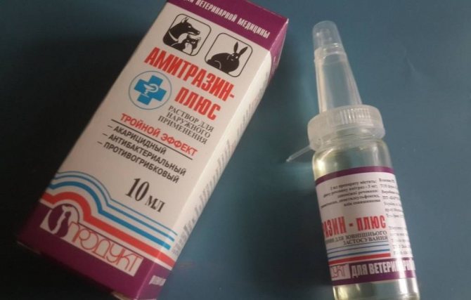 Амитразин для кошек