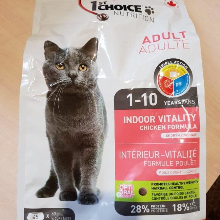 Корм 1st Choice Indoor Vitality