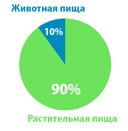 питание раков в диаграмме питание раков в диаграмме